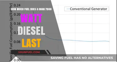 Onan 7000 Watt Diesel: How Long Will the Fuel Last?