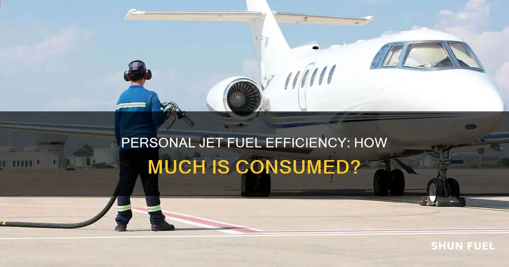 how much fuel does a personal jet use