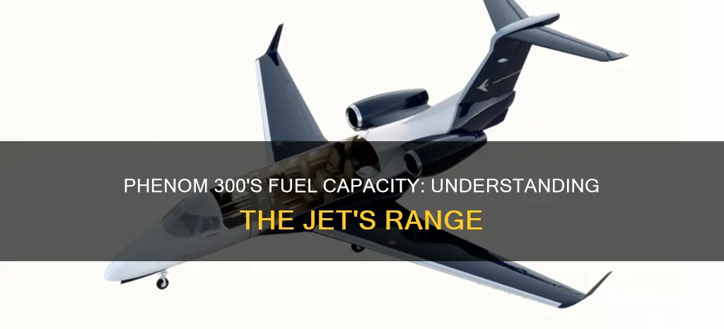 how much fuel does a phenom 300 hold