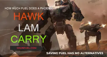 Fuel Capacity of a Phoenix Hawk 'Mech