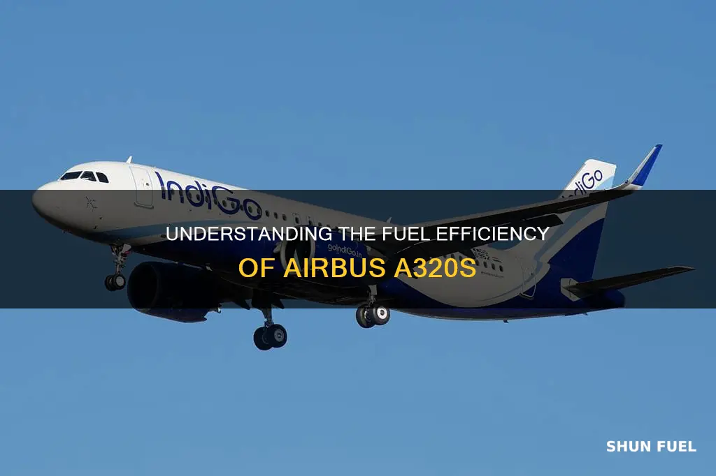 how much fuel does a plane use a320