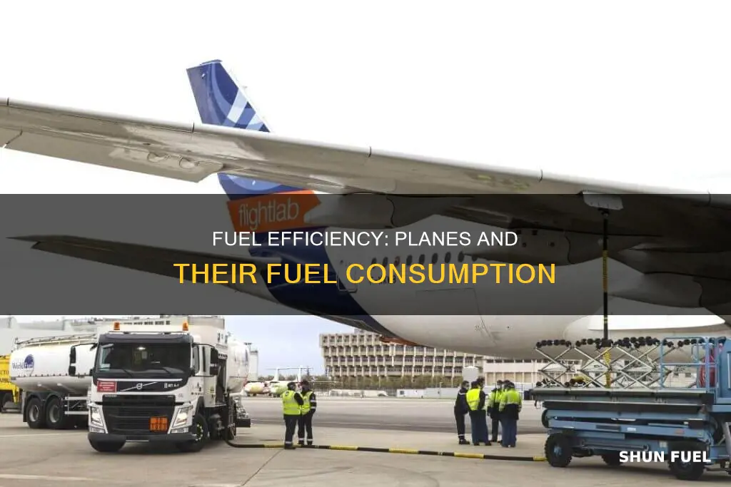 how much fuel does a plane use on a journey
