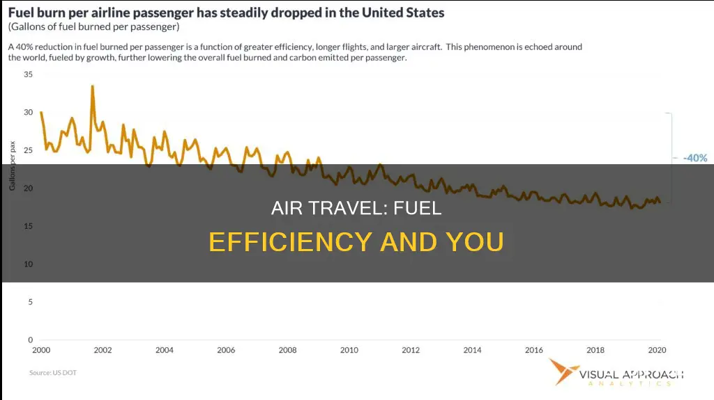 how much fuel does a plane use per person