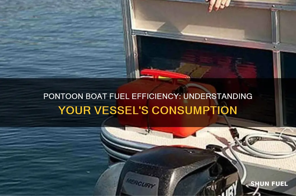 how much fuel does a pontoon boat use