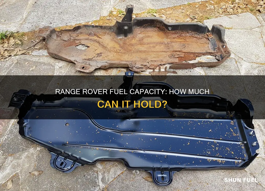 how much fuel does a range rover hold