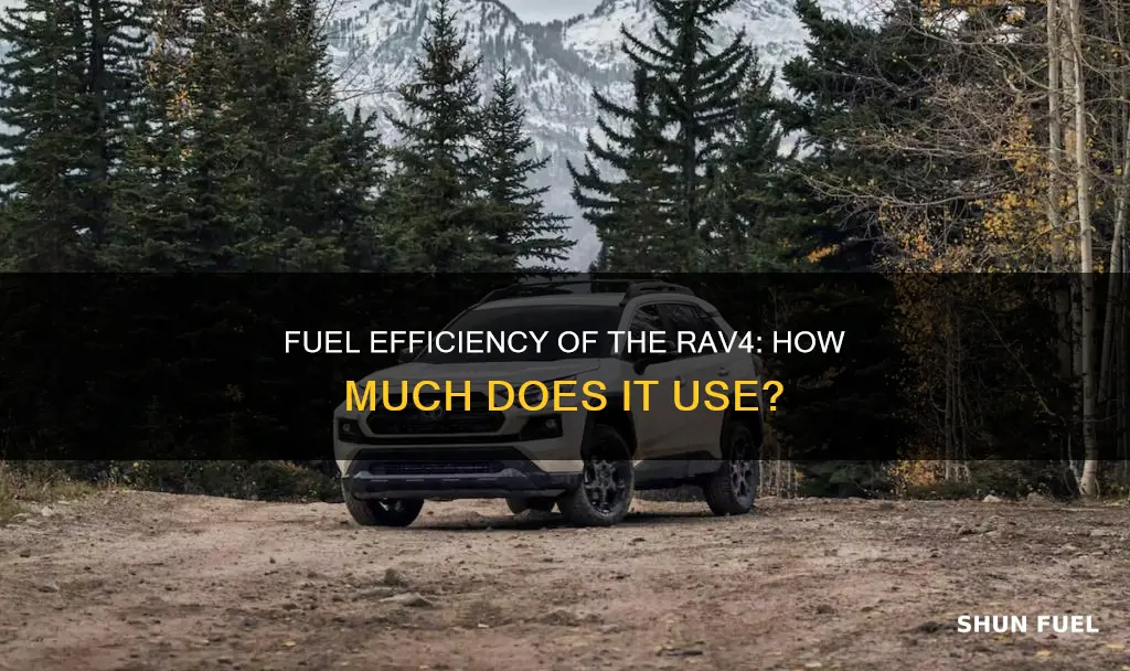 how much fuel does a rav4 use