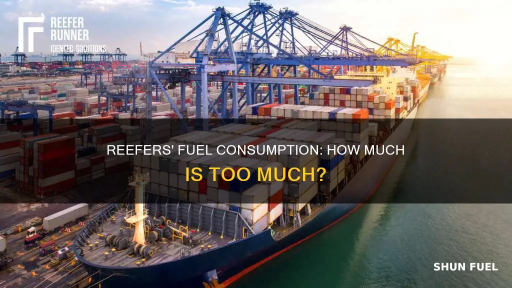 how much fuel does a reefer use