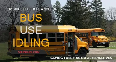 Idling School Buses: How Much Fuel Is Wasted?