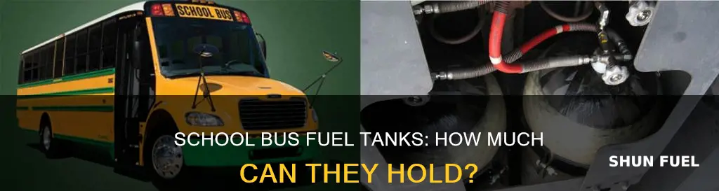how much fuel does a schoolbus hold