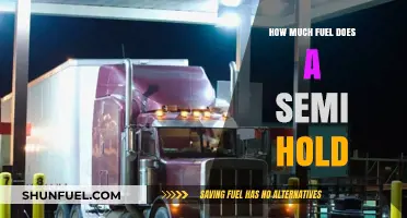 Semi Trucks' Fuel Capacity: How Much Can They Hold?