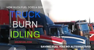 Idling Semi Trucks: How Much Fuel Do They Consume?