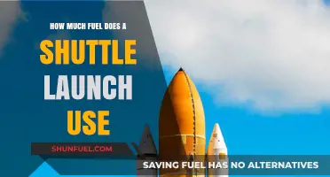 Fuel Consumption of a Space Shuttle Launch: A Detailed Analysis