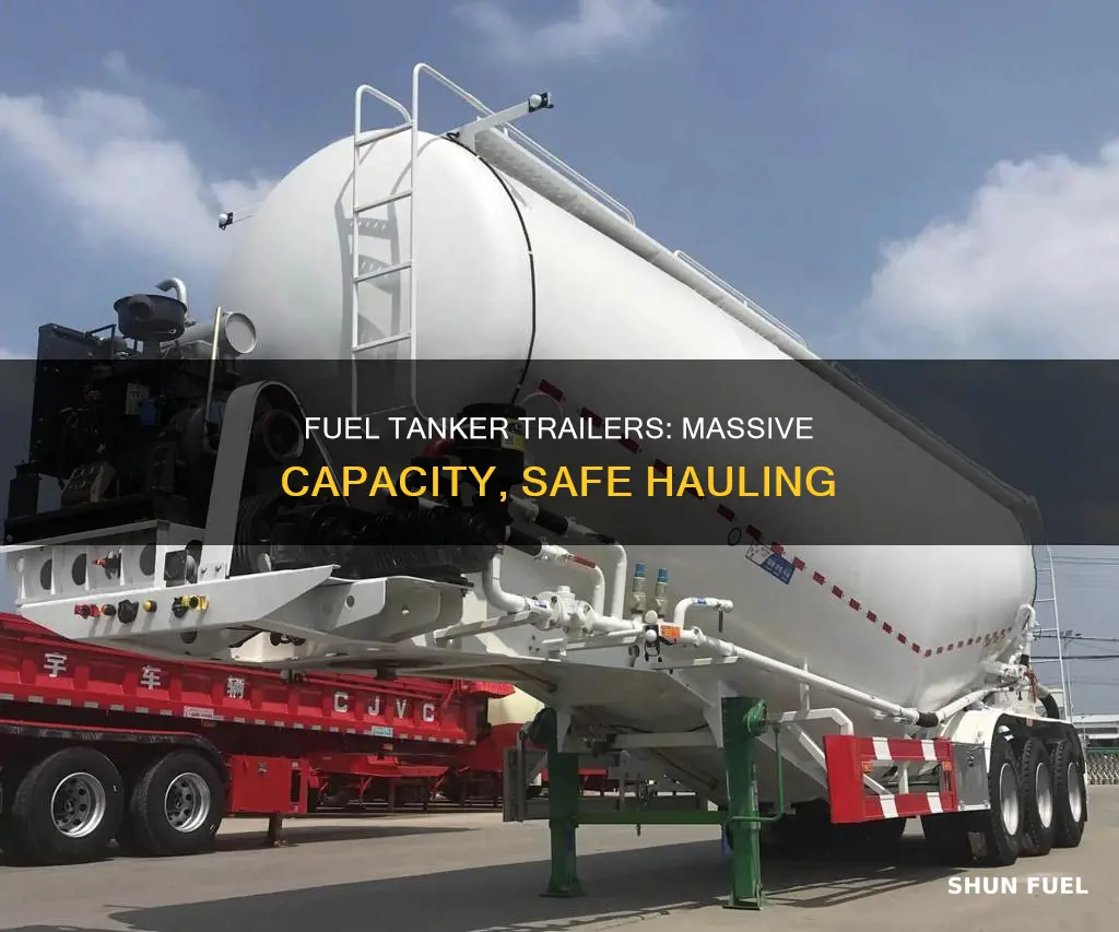 how much fuel does a tanker trailer hold