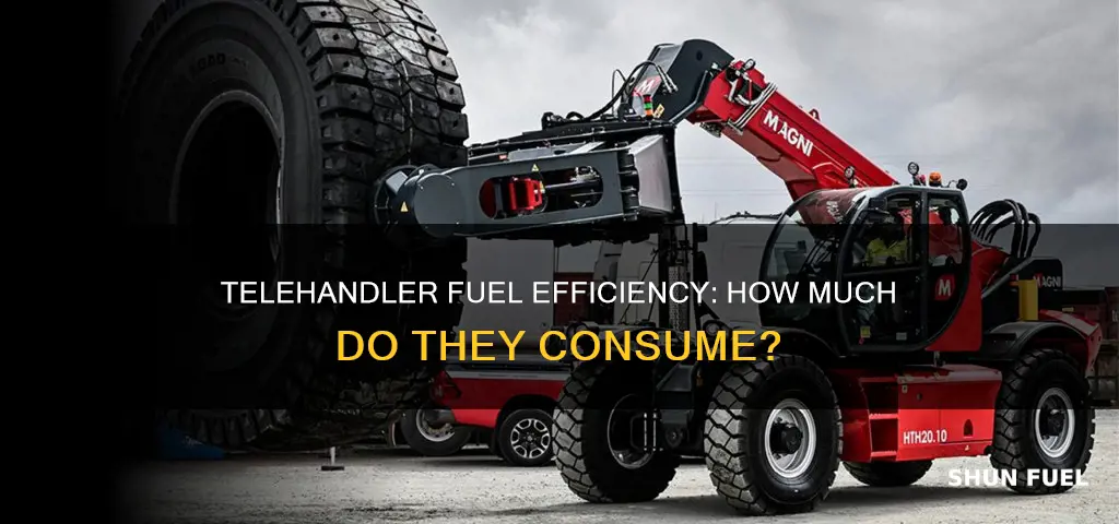 how much fuel does a telehandler use