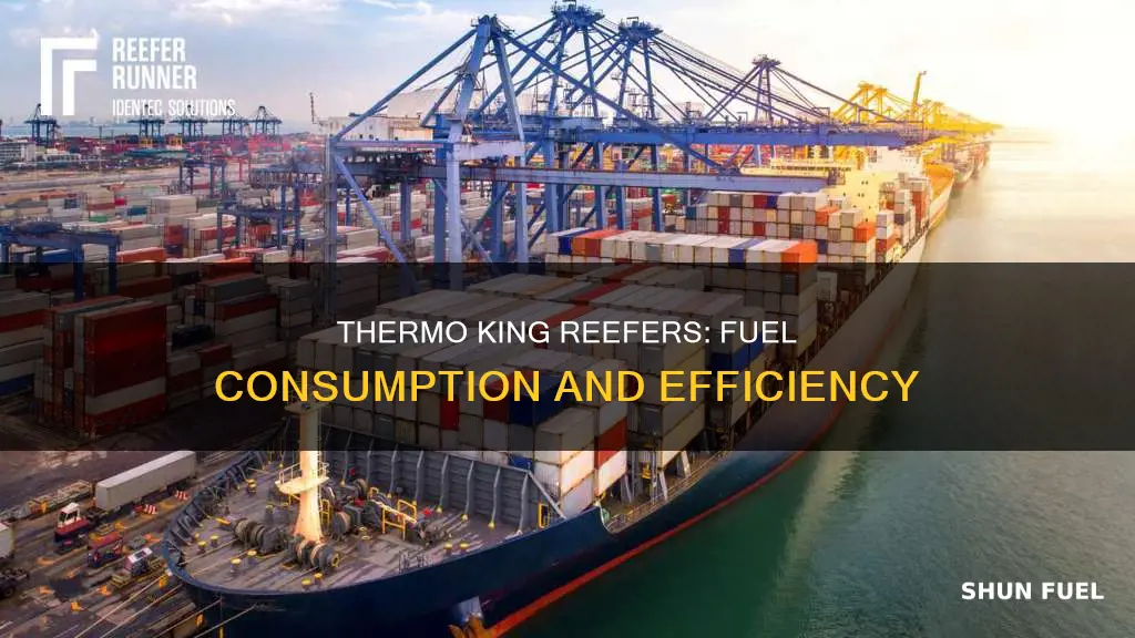 how much fuel does a thermo king reefer use