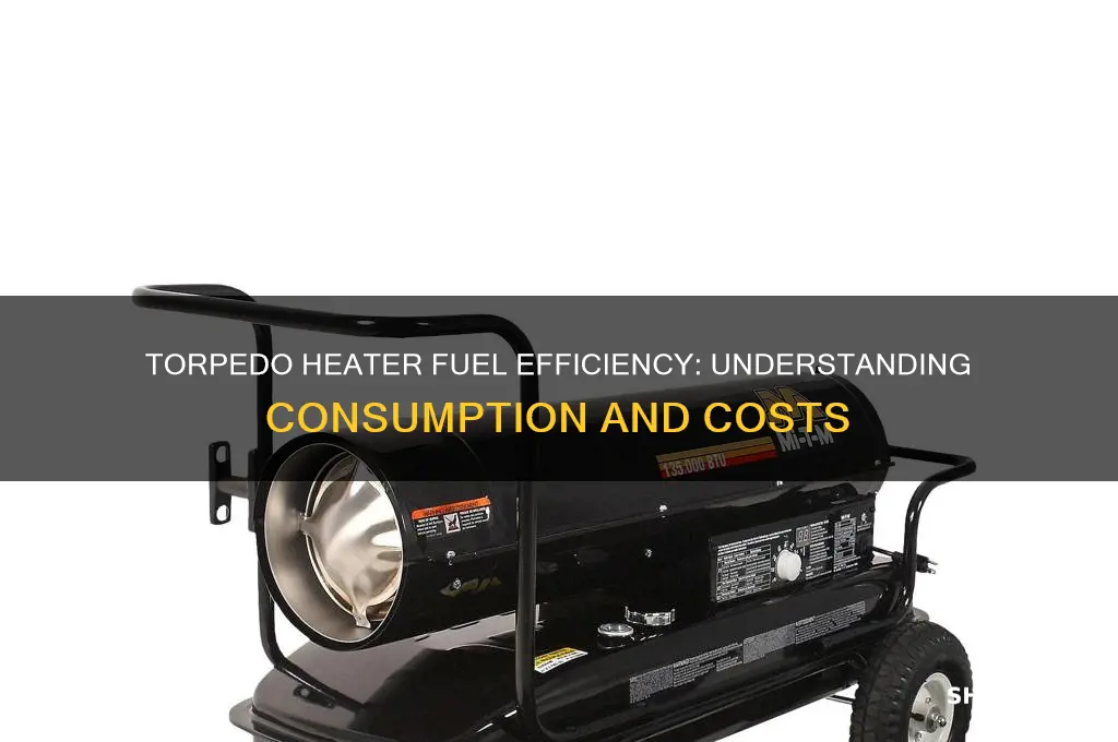 how much fuel does a torpedo heater use