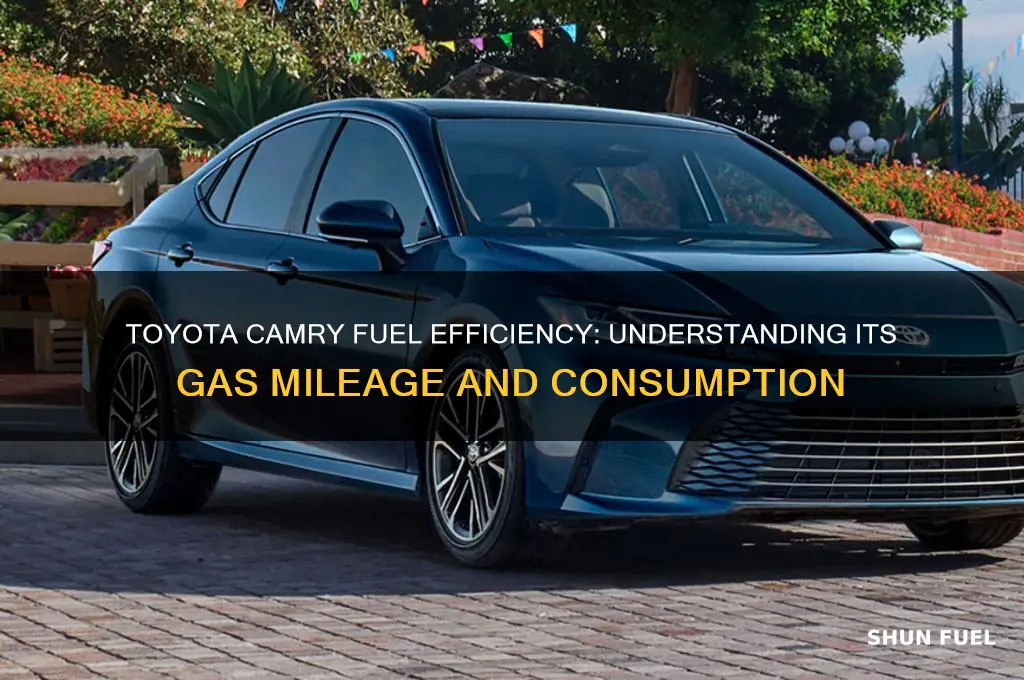 how much fuel does a toyota camry use