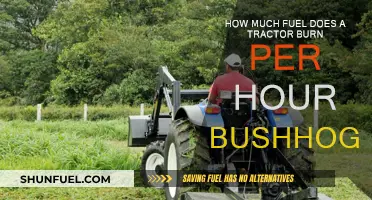 Tractor Fuel Efficiency While Bush Hogging