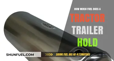 Tractor-Trailer Fuel Capacity: How Much Can They Hold?