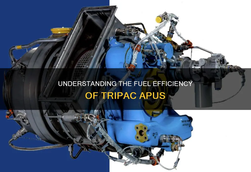 how much fuel does a tripac apu use