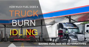 Trucks Idling: Burning Fuel and Money
