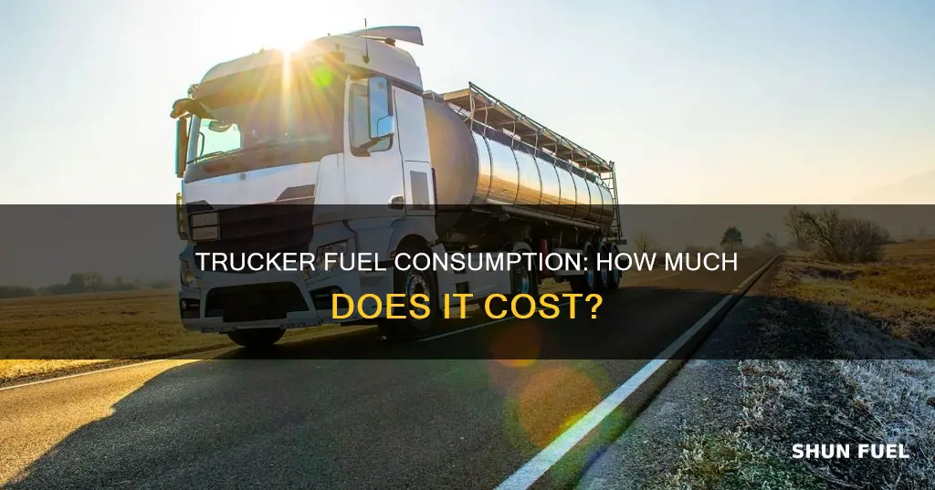 how much fuel does a trucker use