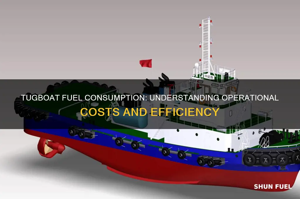 how much fuel does a tugboat use