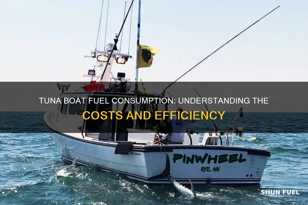 how much fuel does a tuna boat use