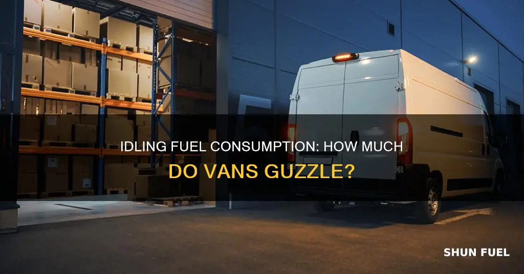 how much fuel does a van use when idling