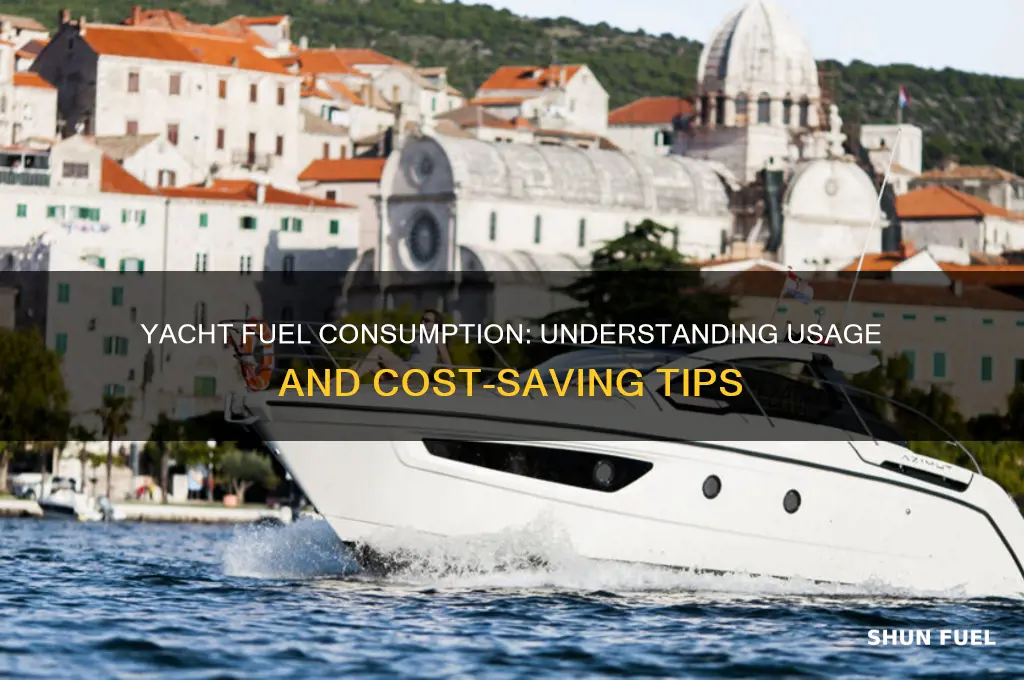 how much fuel does a yacht use