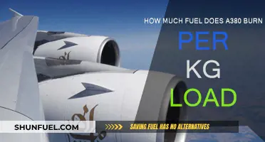 Fuel Efficiency of the A380: Burning Per KG Load