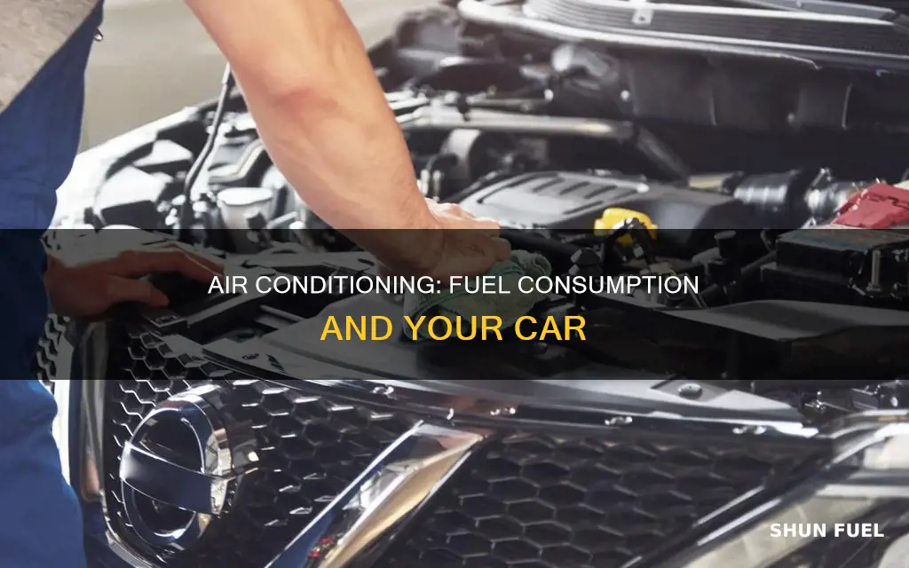 how much fuel does air con use in car