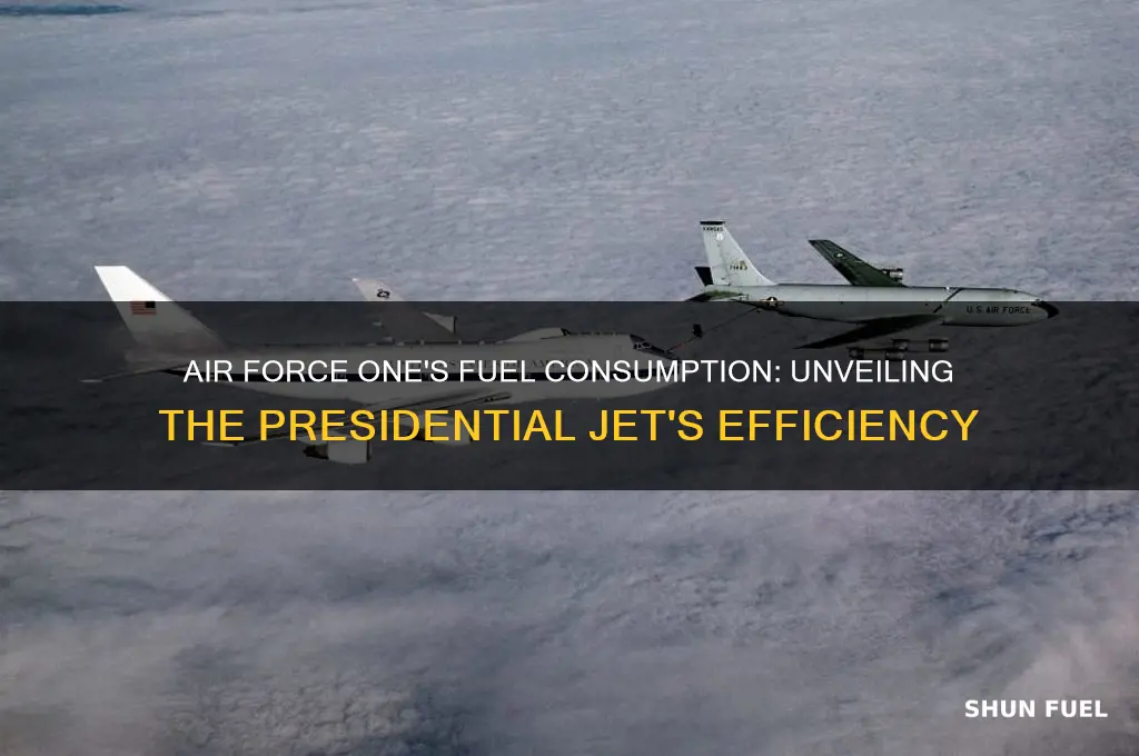 how much fuel does air force one use