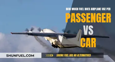 Airplane vs. Car: Fuel Efficiency Comparison for Passengers