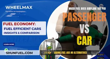 Planes vs Cars: Fuel Efficiency and Passenger Impact