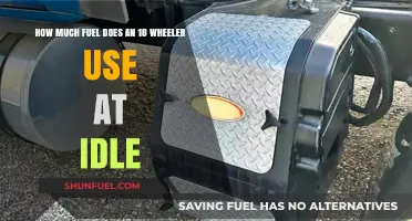 Idling 18-Wheeler Trucks: How Much Fuel Is Consumed?