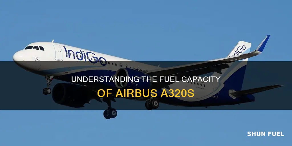 how much fuel does an a320 hold