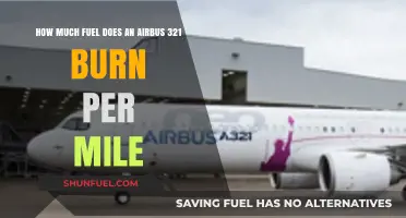 Airbus A321 Fuel Efficiency: Miles Per Burned Fuel