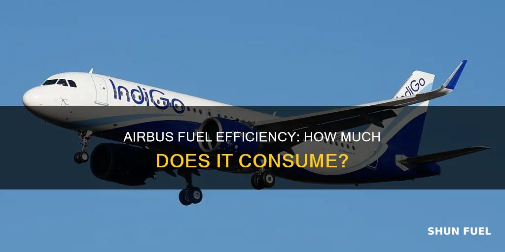 how much fuel does an airbus use