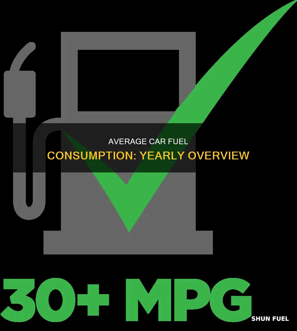 how much fuel does an average car use per year