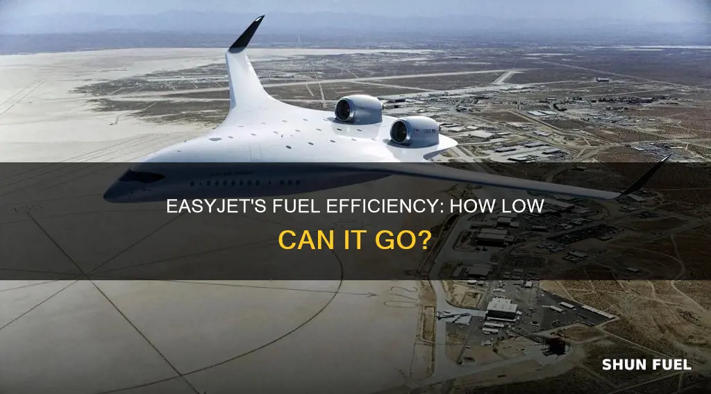 how much fuel does an easyjet plane use