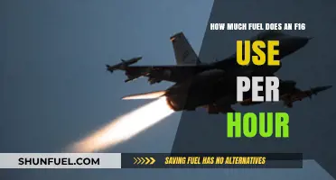 Fuel Consumption of an F-16: How Much Per Hour?