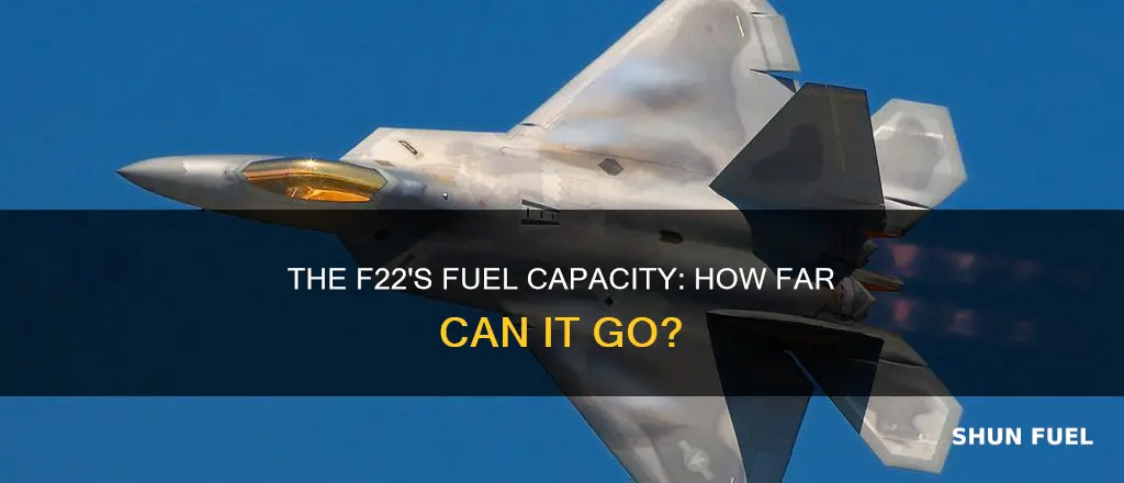 how much fuel does an f22 hold