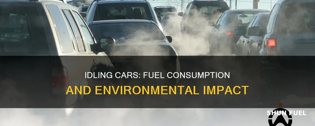 how much fuel does an idle car use