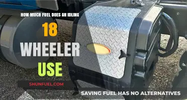 Idling 18-Wheelers: Fuel Consumption and Costs