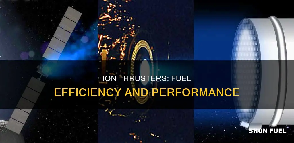 how much fuel does an ion drive use