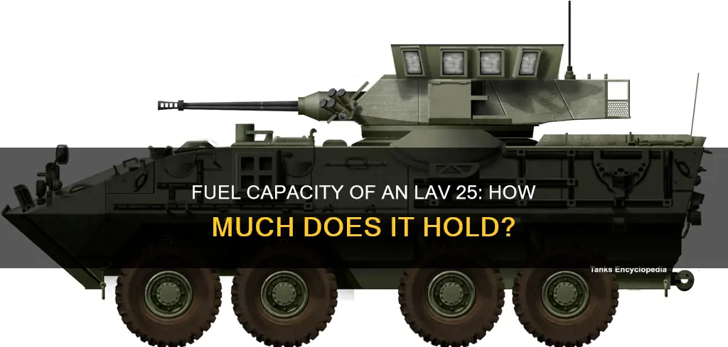 how much fuel does an lav 25 hold