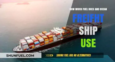 The Fuel Consumption of Ocean Freight Ships