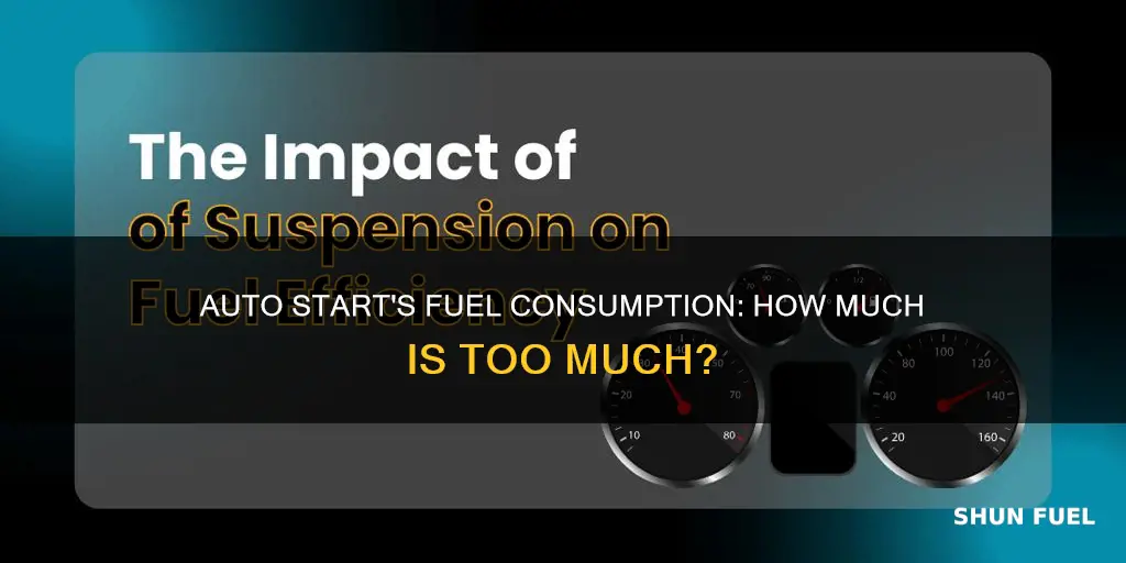how much fuel does auto start use