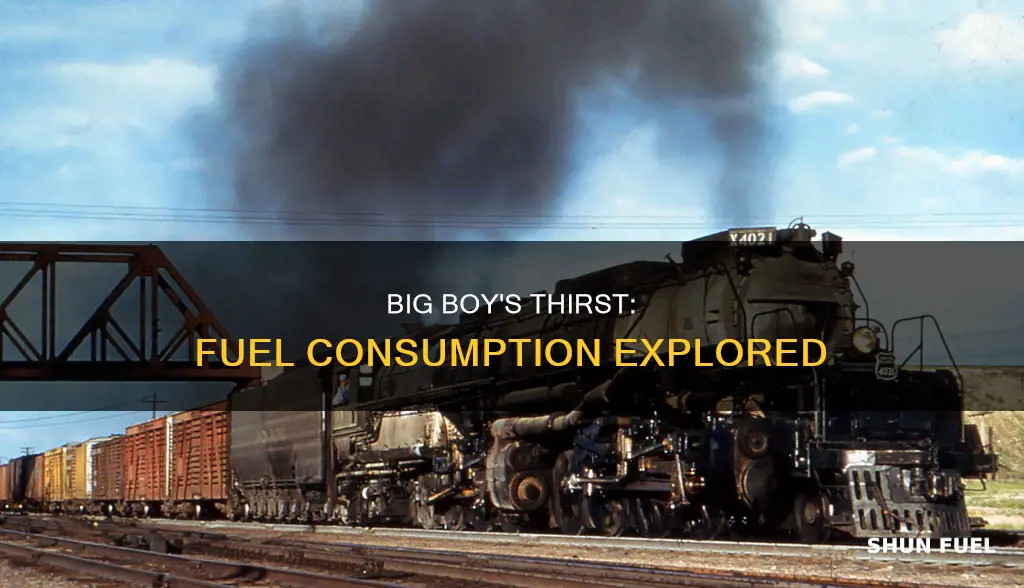 how much fuel does big boy use